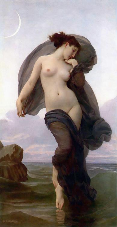 Adolphe William Bouguereau Evening Mood (mk26)